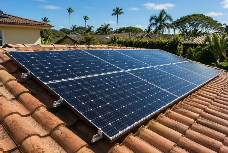 Installation de panneaux solaires à Ginoles