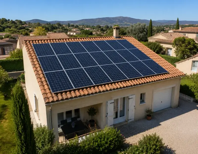 Prime à l'autoconsommation panneaux solaires Ginoles — aide financière de l'État